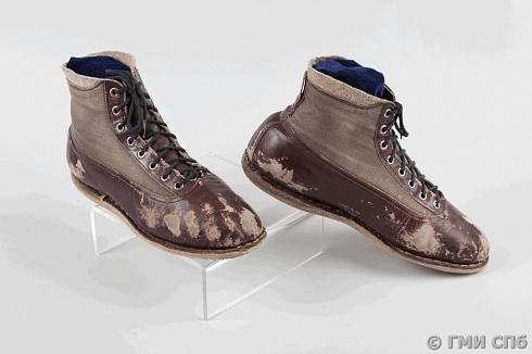 Туфли спортивные, принадлежали О.А. Фирсовой. 1930-1940-е годы
