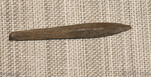 Заготовка наконечника стрелы. VIII-IX века
