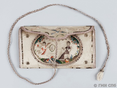Бумажник, принадлежал А.Ф. Гаушу. I четверть XIX века 
