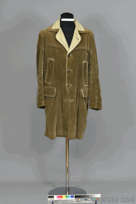 Пальто мужское, принадлежало И.А. Бродскому. Вторая половина 1960-х годов
