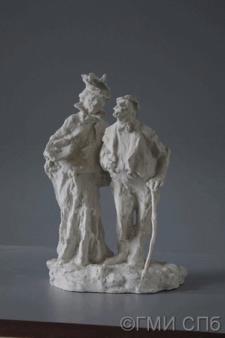 Скульптура «Господин и дама».  1957