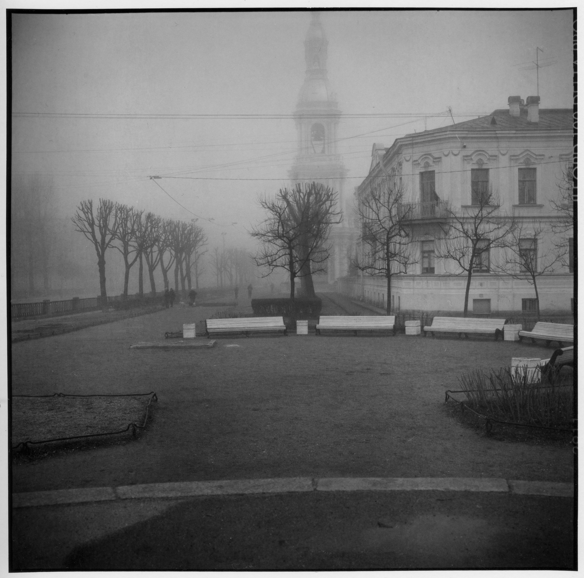 Вадим Смирнов. Коломна. Туман. Фотография.