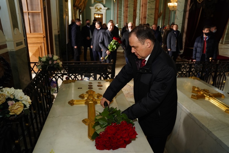 The government delegation of the Republic of Belarus visited the Peter and Paul Fortress