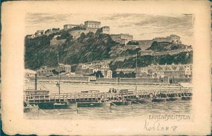 Крепость Эренбрайтштайн. После 1905