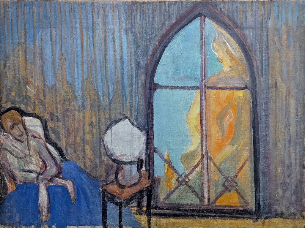М. В. Матюшин. Осенний сон. Холст, темпера. 1912. ГМИ СПб.