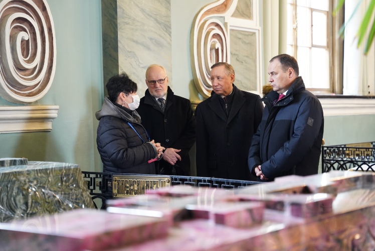 The government delegation of the Republic of Belarus visited the Peter and Paul Fortress