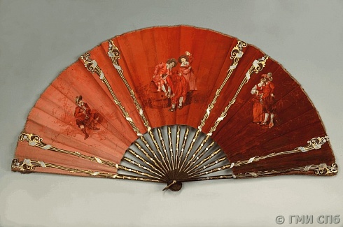 Веер plié. 1880-1890-е годы