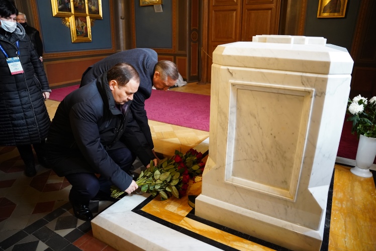 The government delegation of the Republic of Belarus visited the Peter and Paul Fortress
