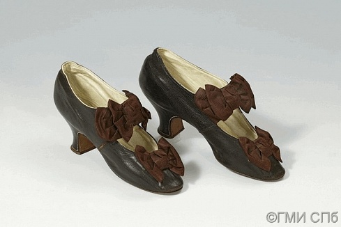 Туфли дамские. 1880-е годы