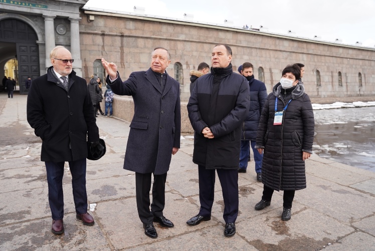 The government delegation of the Republic of Belarus visited the Peter and Paul Fortress