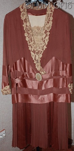 Комплект, состоящий из платья и жакета. 1929-1930 годы