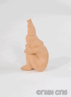Додонова Г.В. Девушка с кошкой. Из группы статуэток "Сувенир". 1979